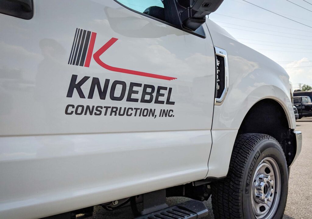 Knoebel Business Truck Decal